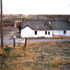 The centre of the reservation. The old stone building and the jail in the distance to the left.